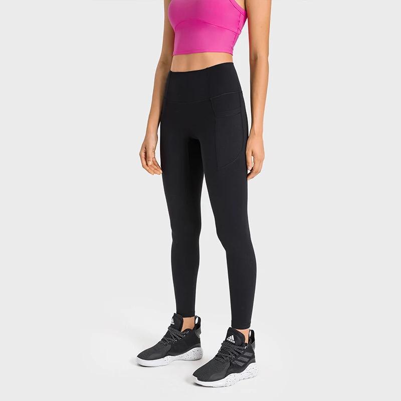 2 Pack Women’s Fleece Lined Leggings High Waist Stretchy warm